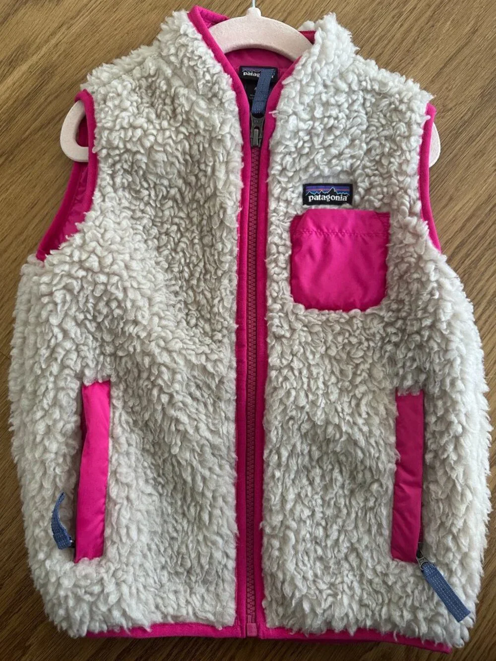 PATAGONIA Retro-X Deep Pile Fleece Sherpa Vest Youth Kids Toddler Size 4T